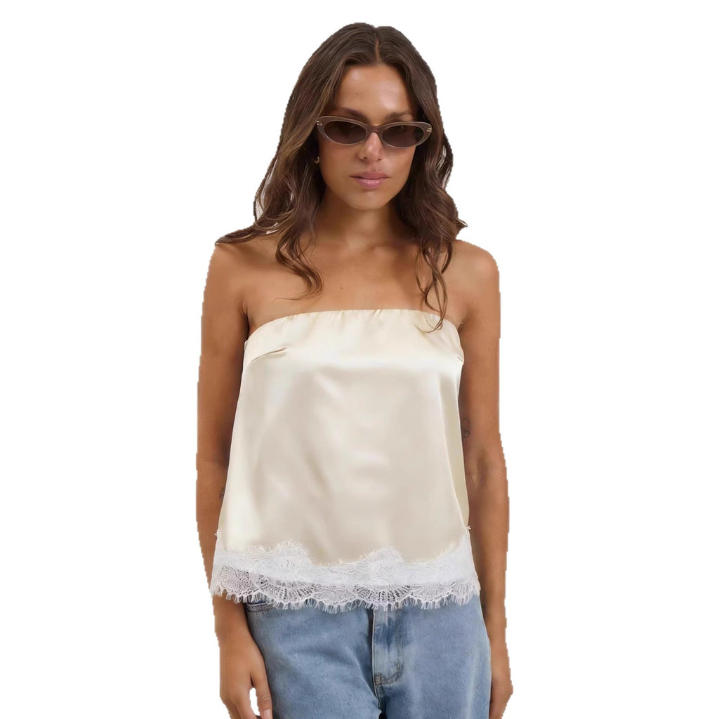 Women's Sexy Strapless Elegant Fashion Top