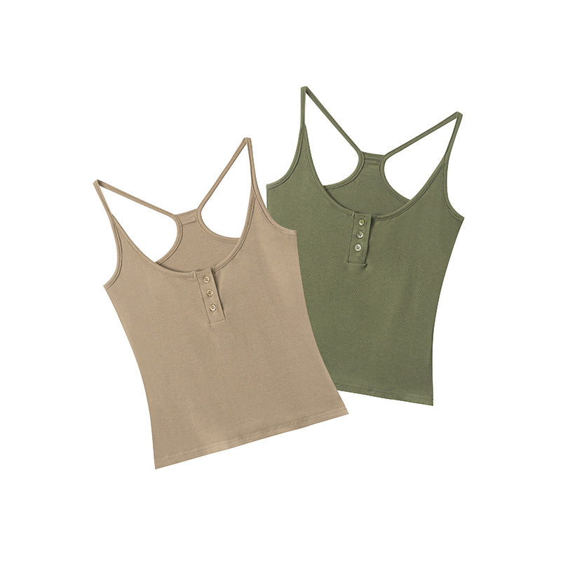 Women's Slim-fit Sleeveless Sports Camisole