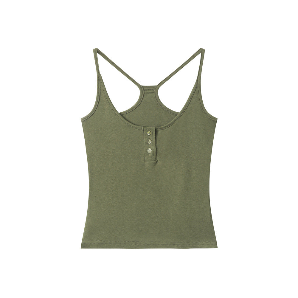 Women's Slim-fit Sleeveless Sports Camisole