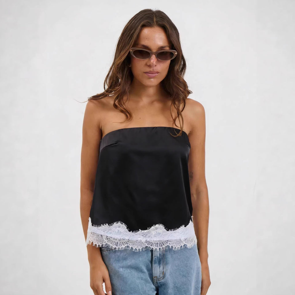 Women's Sexy Strapless Elegant Fashion Top