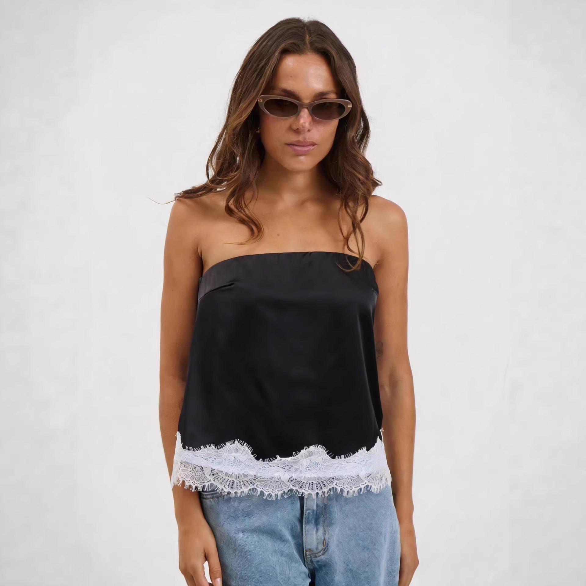 Women's Sexy Strapless Elegant Fashion Top