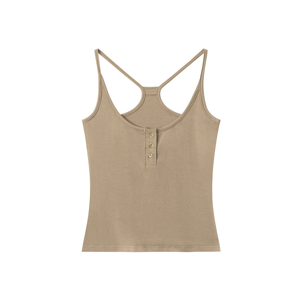 Women's Slim-fit Sleeveless Sports Camisole